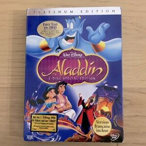 Disney Aladdin DVD - 2 Disc Platinum Edition